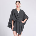 Caped Fleece Shawl