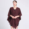 Caped Fleece Shawl