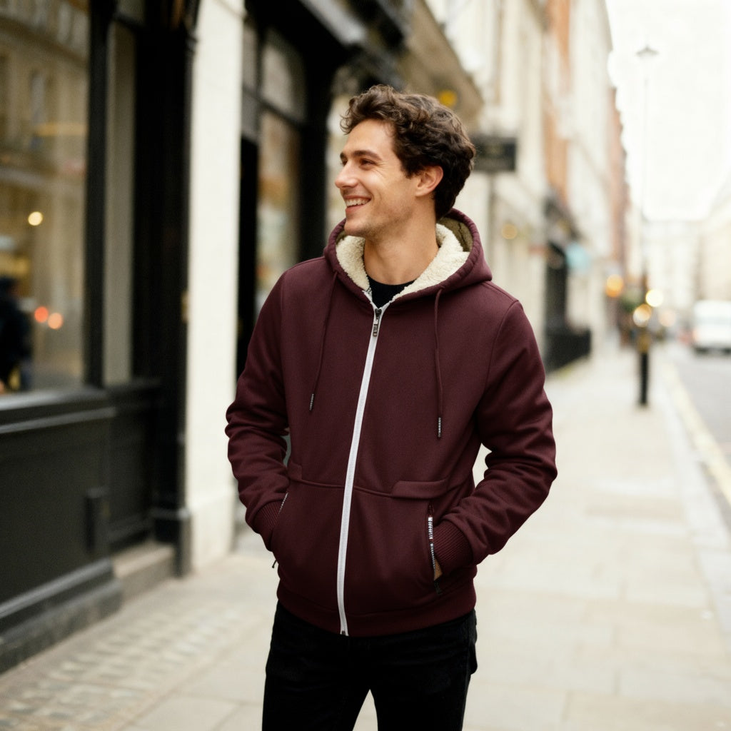 Mens Fleece Hoodie