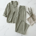 CloudGauze Breeze Set - Sage flat lay