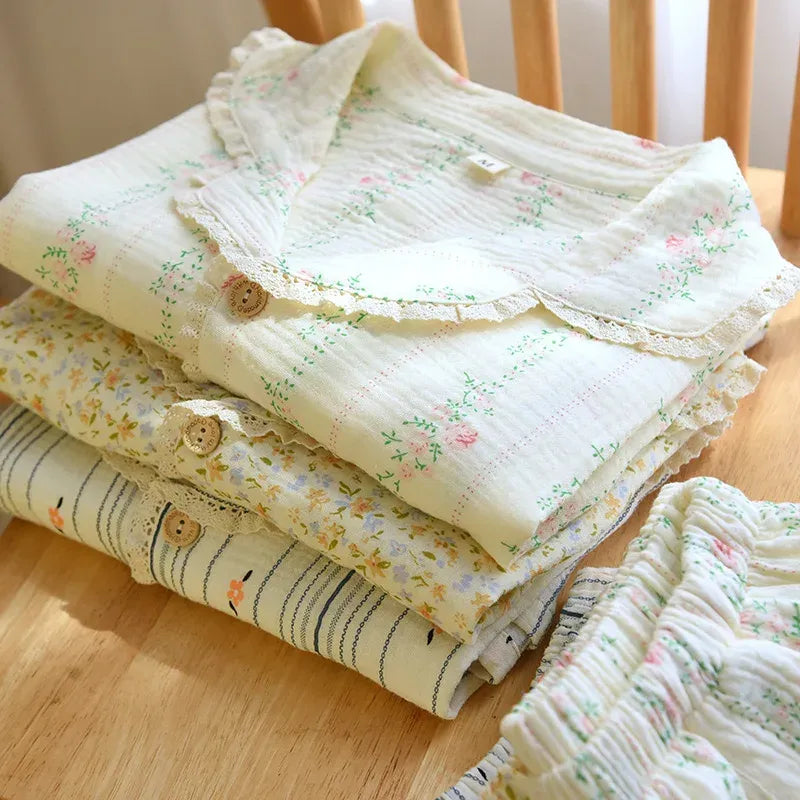 The Bloom - 100% Muslin Cotton Pajama
