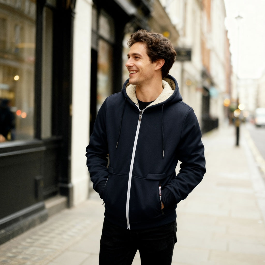Mens Fleece Hoodie