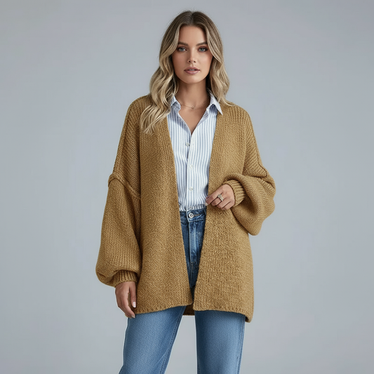 Oversized Knitted Cardigan
